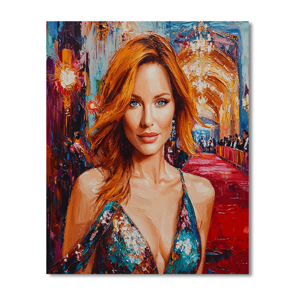 Jessica Chastain: The Fierce Flame Of Cinema Paint By Numbers