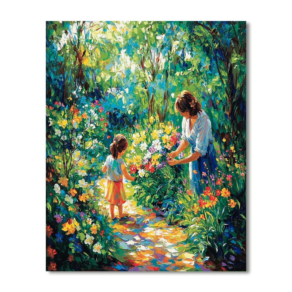 Love Blooms In The Garden Paint By Numbers Kits