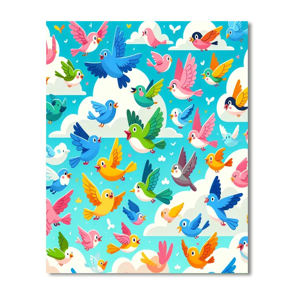 Creatures Of The Sky Paint By Numbers Kits