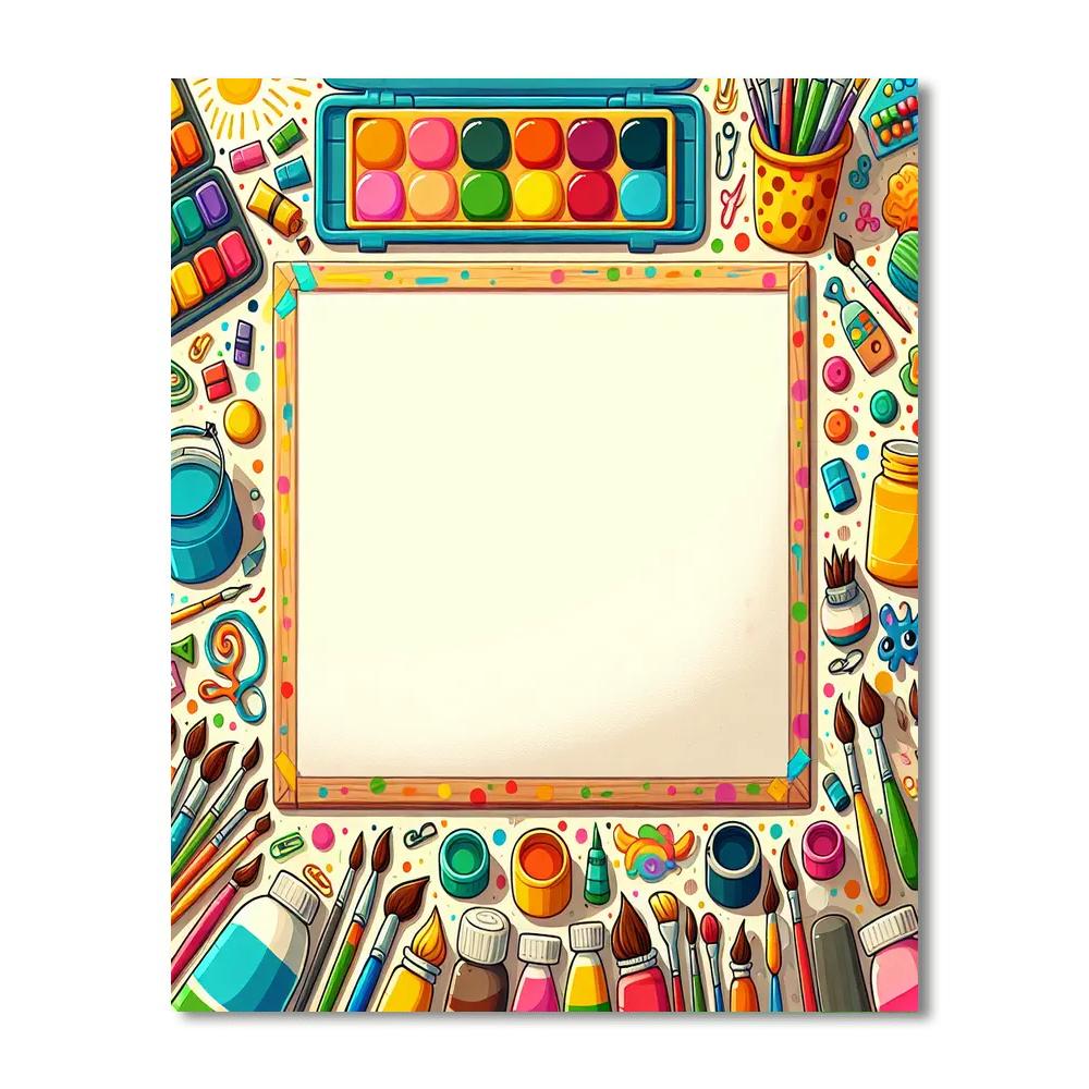Colorful Crafting Adventure Paint By Numbers Art