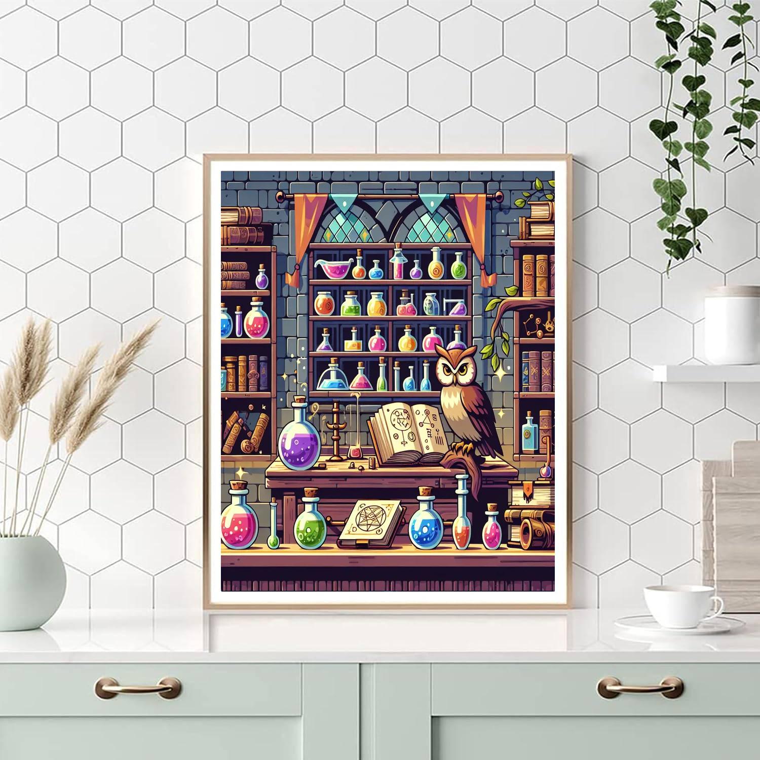 Wizard's Lab Paint By Numbers