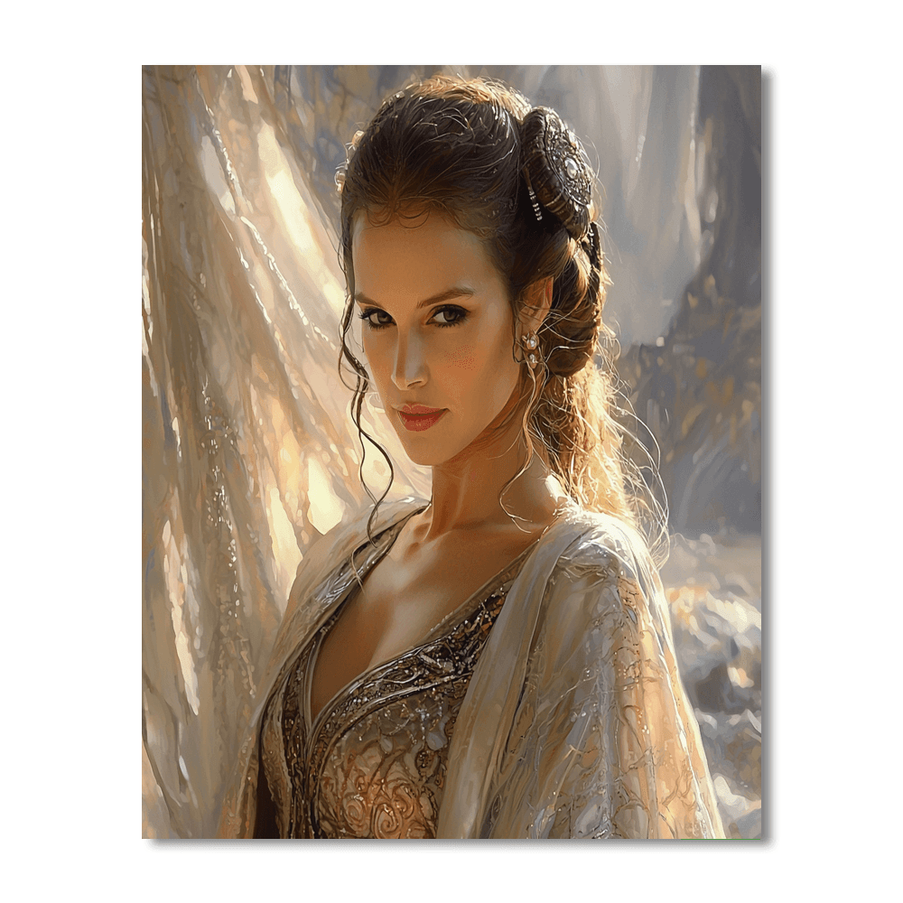 Natalie Portman: The Intellectual Grace Of Padmé Amidala Paint By Numbers Art
