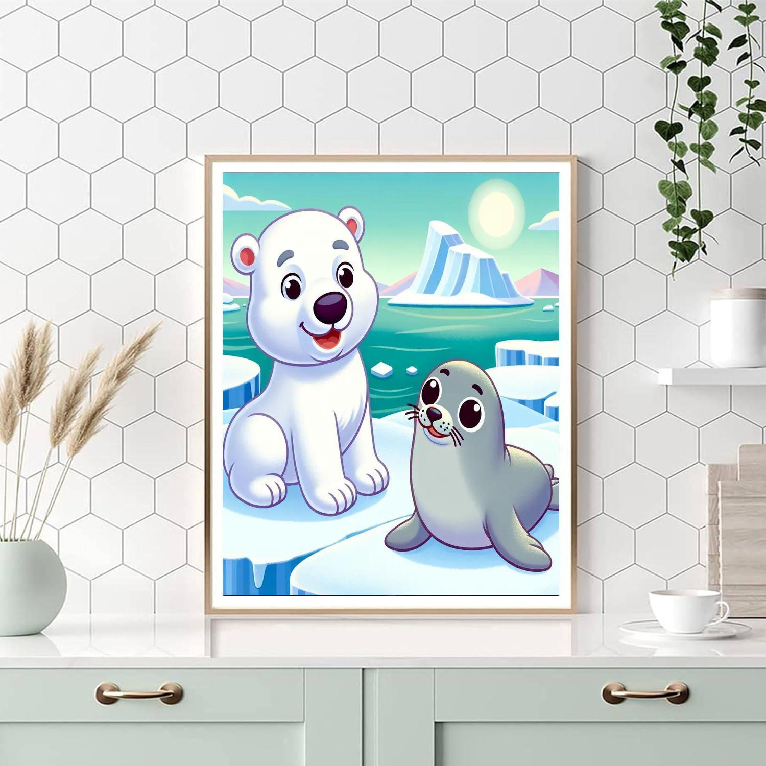 Arctic Adventure Trek Paint By Numbers Kits