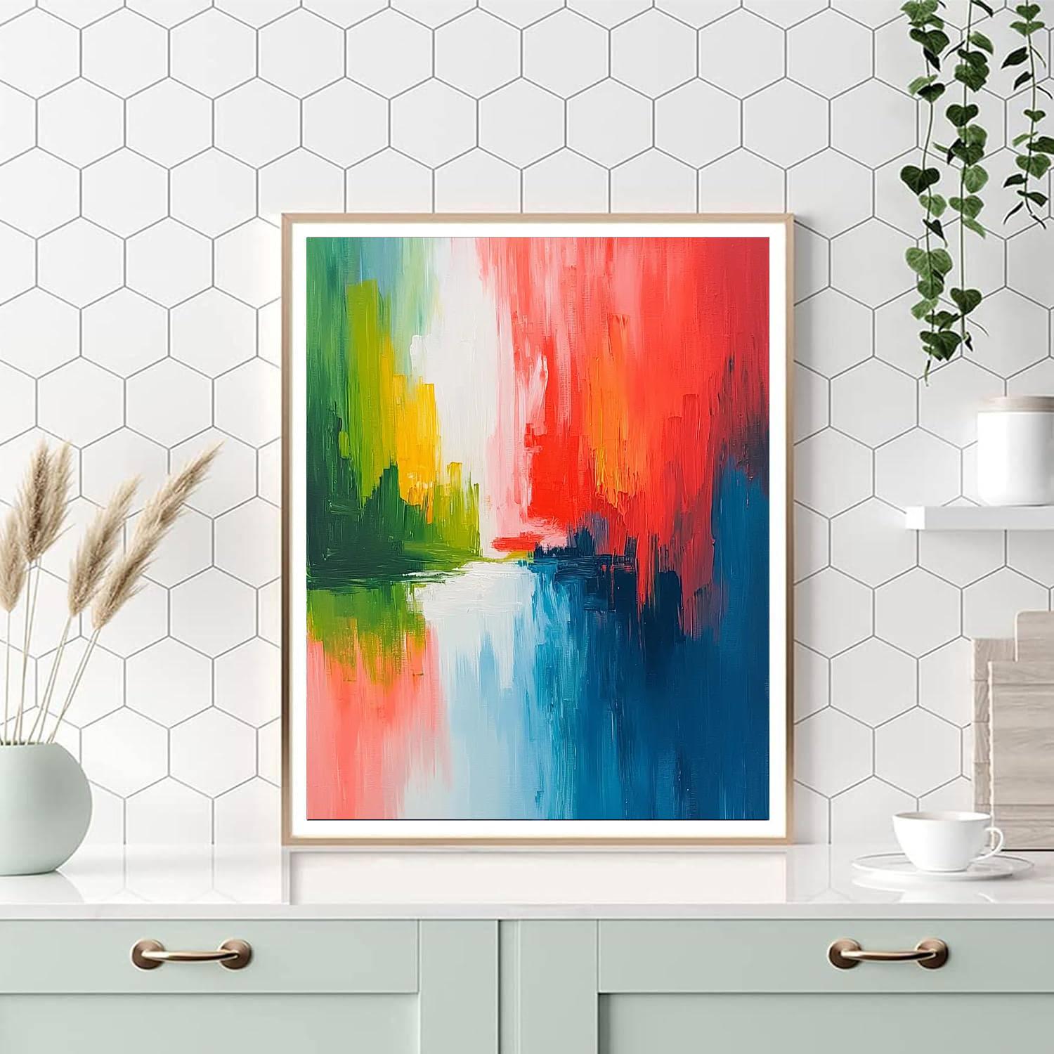 Paul Cézanne Inspired Chroma Spectrum  Painting By Numbers Kit