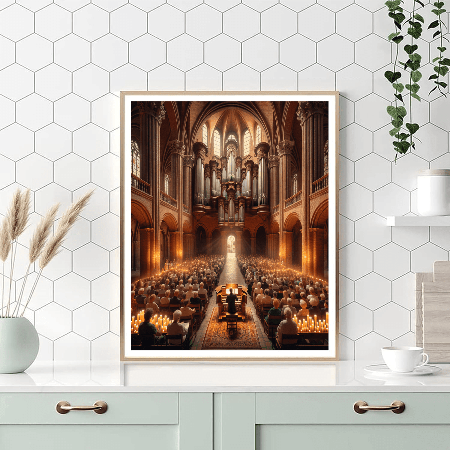 Toulouse Les Orgues - France Painting By Numbers Kit