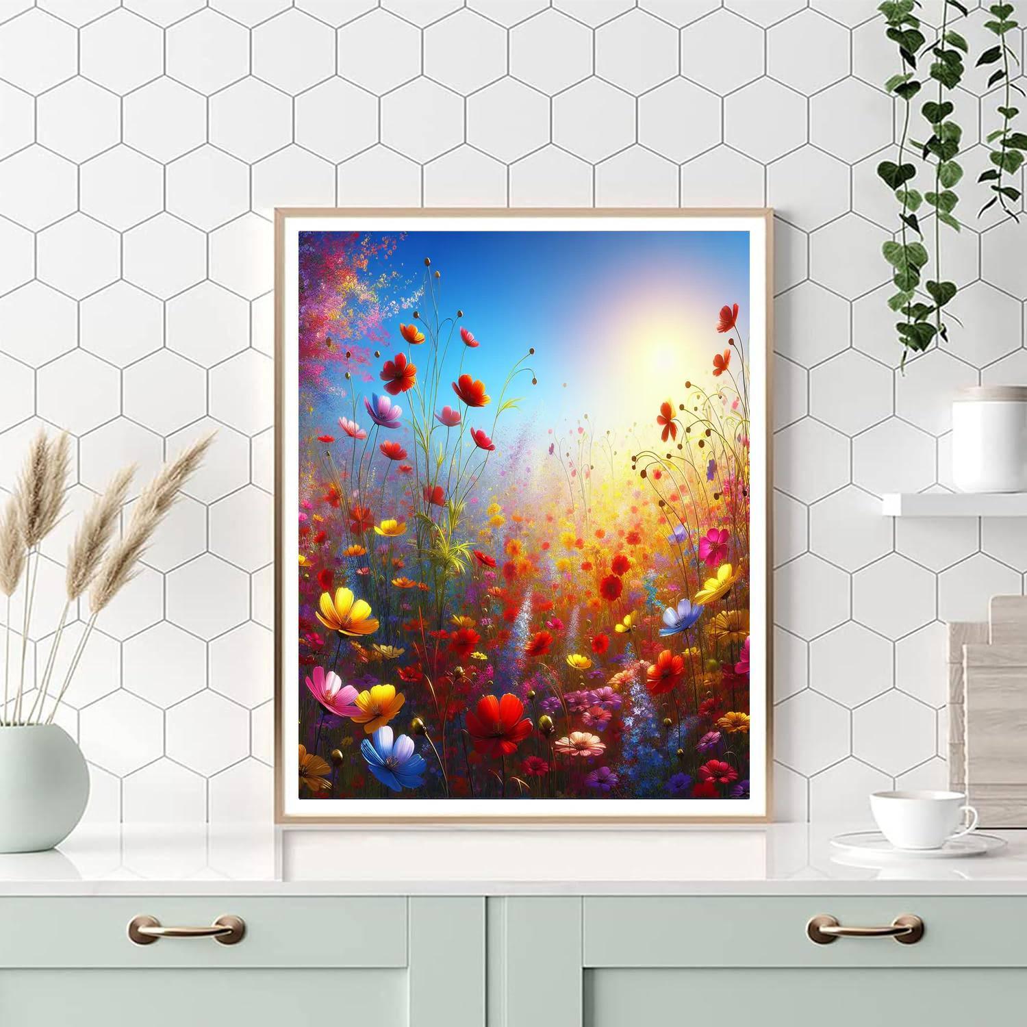 Spring Meadow Celebration Paint By Color