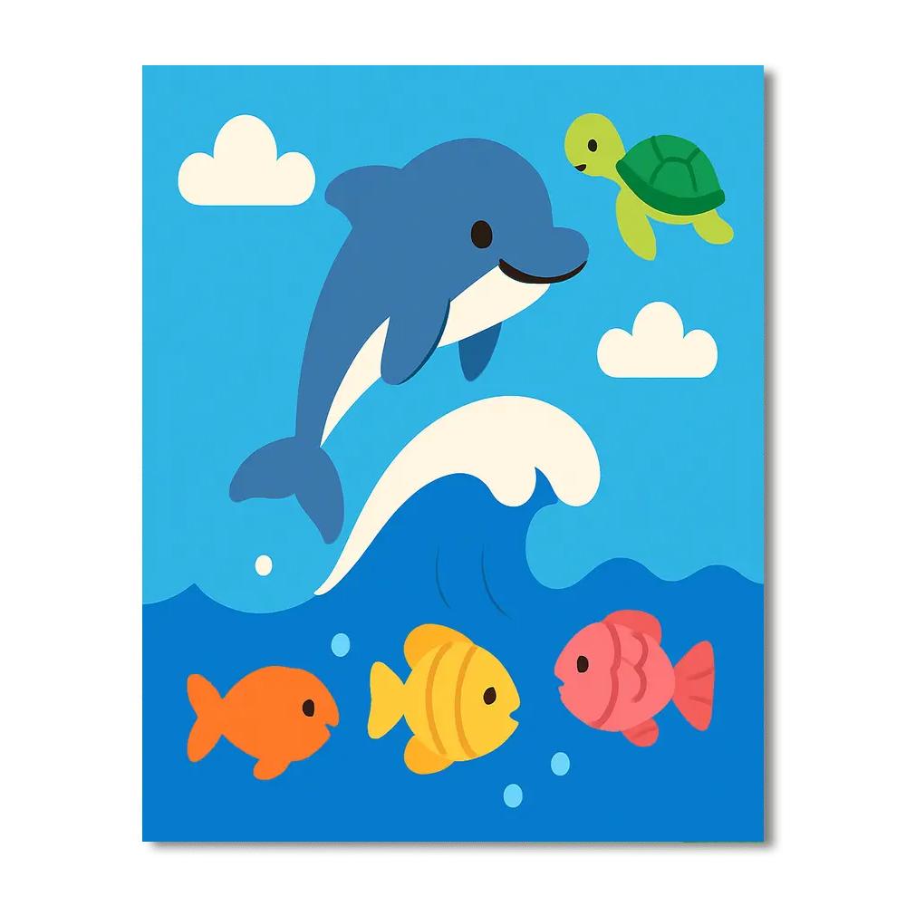 Ocean Wonders Explorer Paint By Numbers Art