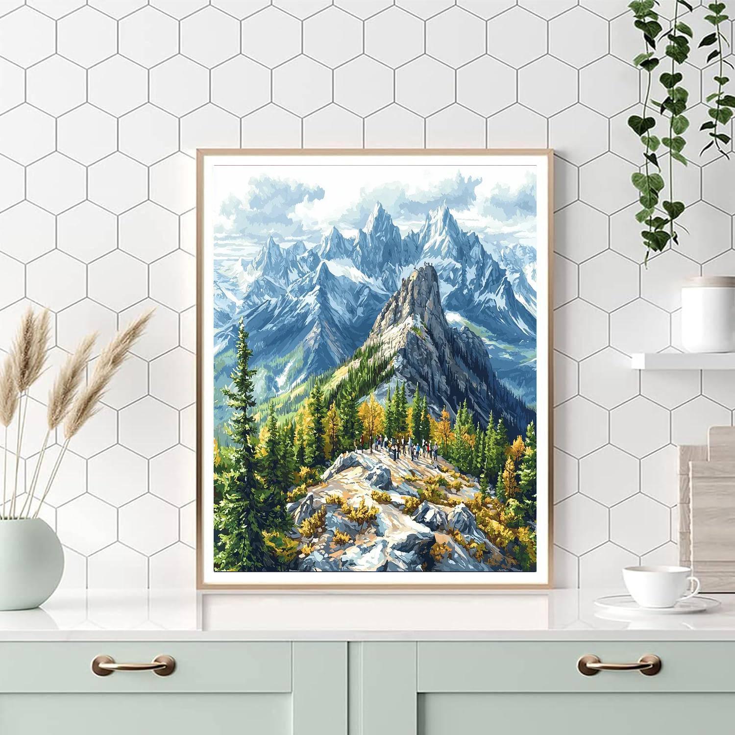 Banff Gondola - Canada Numbered Painting Kits