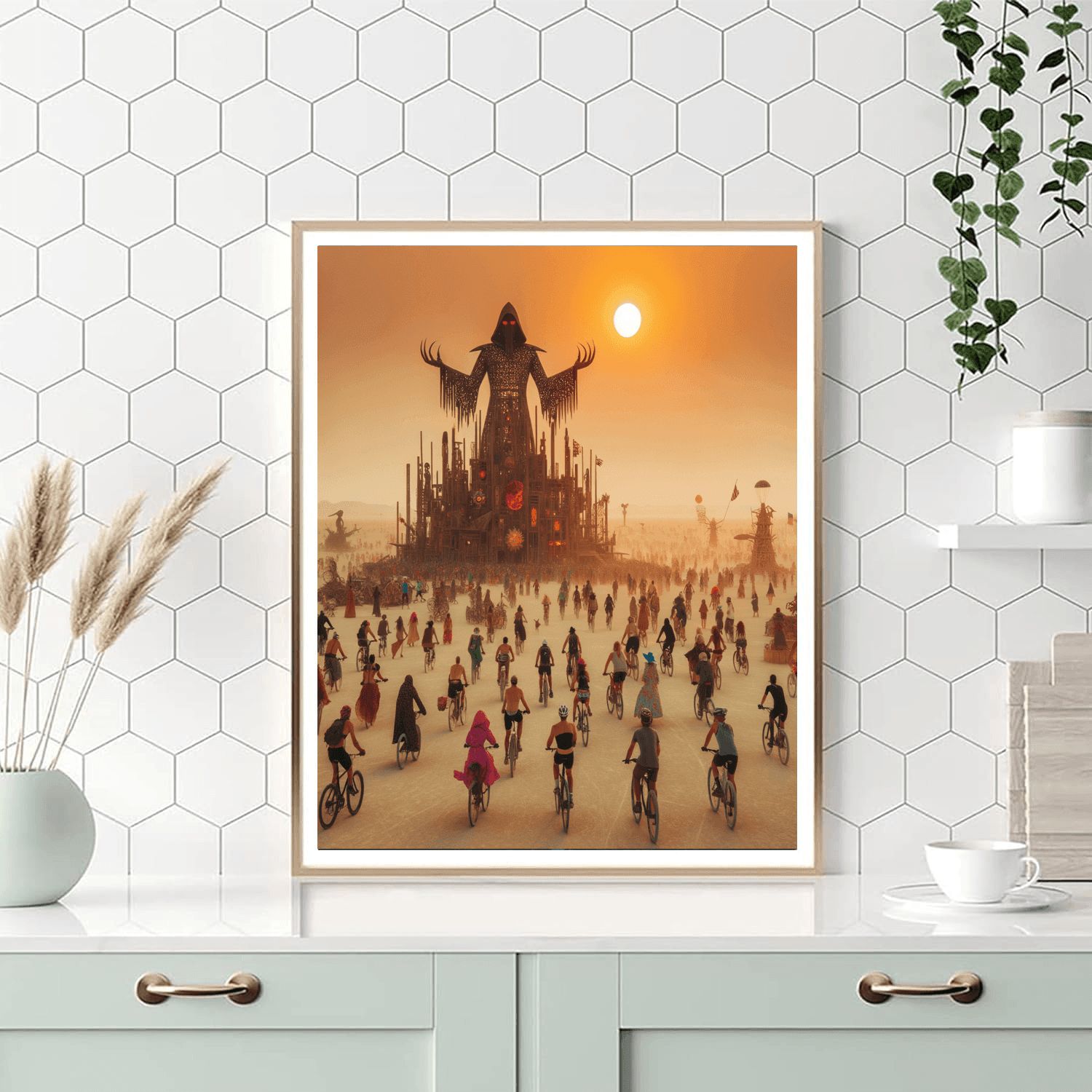 Burning Man - Usa Paint By Numbers Kits