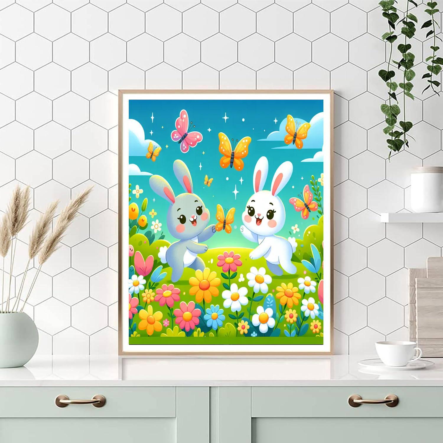 Magical Meadow Numbered Painting Kits