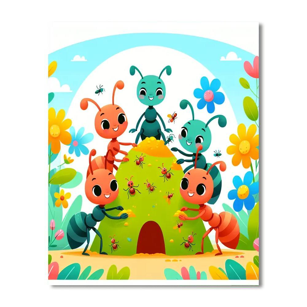 Artful Ants Numbered Painting Kits