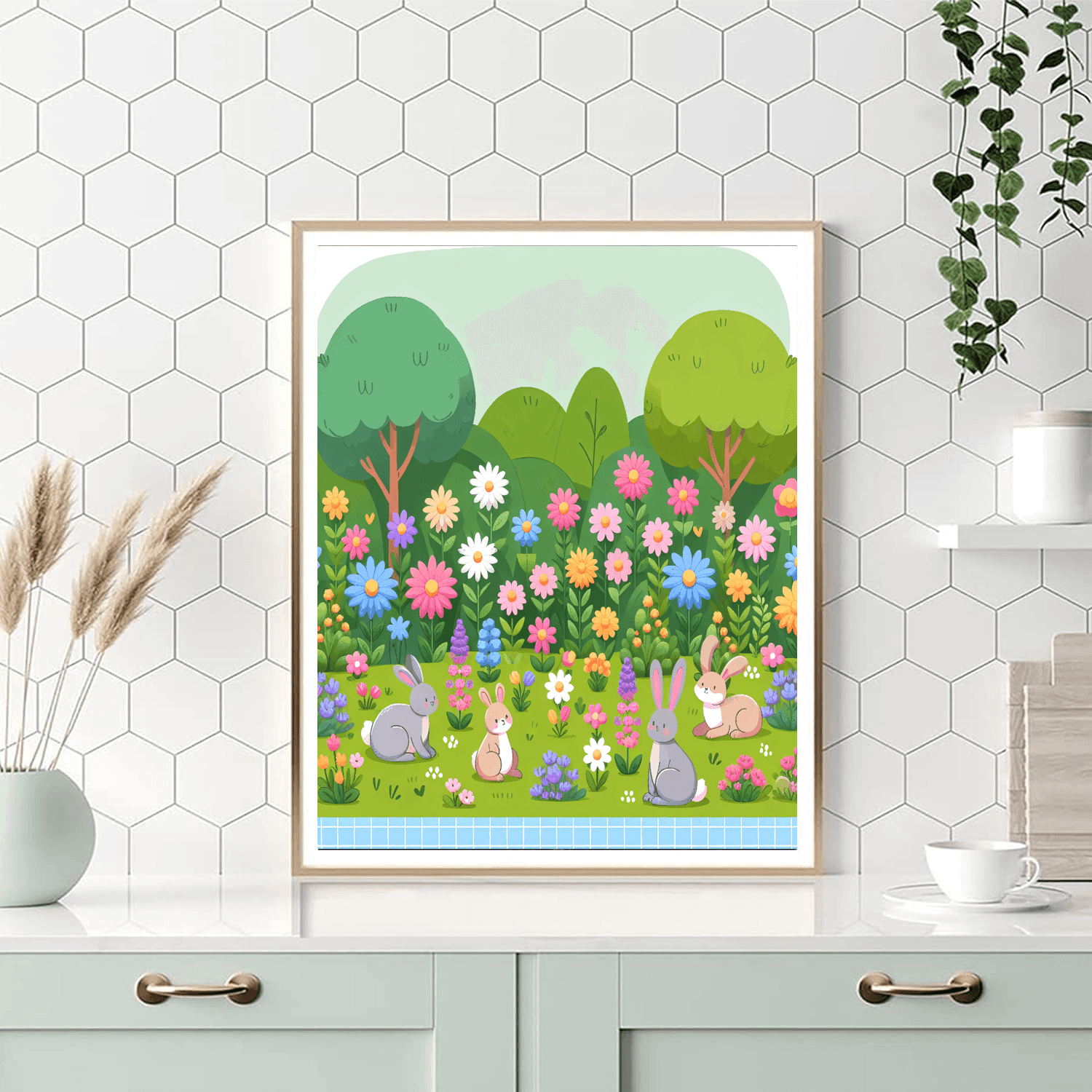 Peaceful Garden Stroll Paint By Numbers Kits