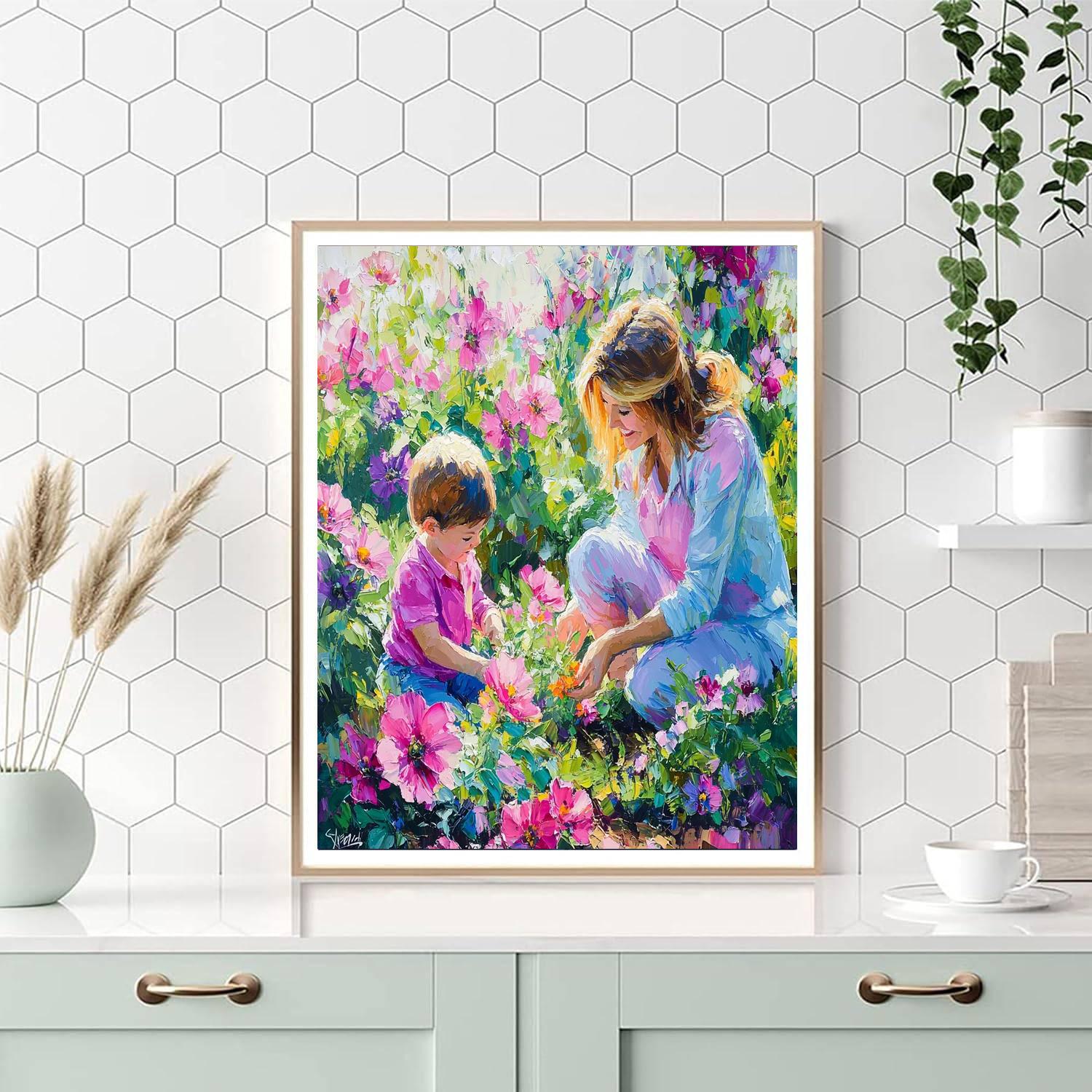 A Garden Of Love Paint By Numbers Kits