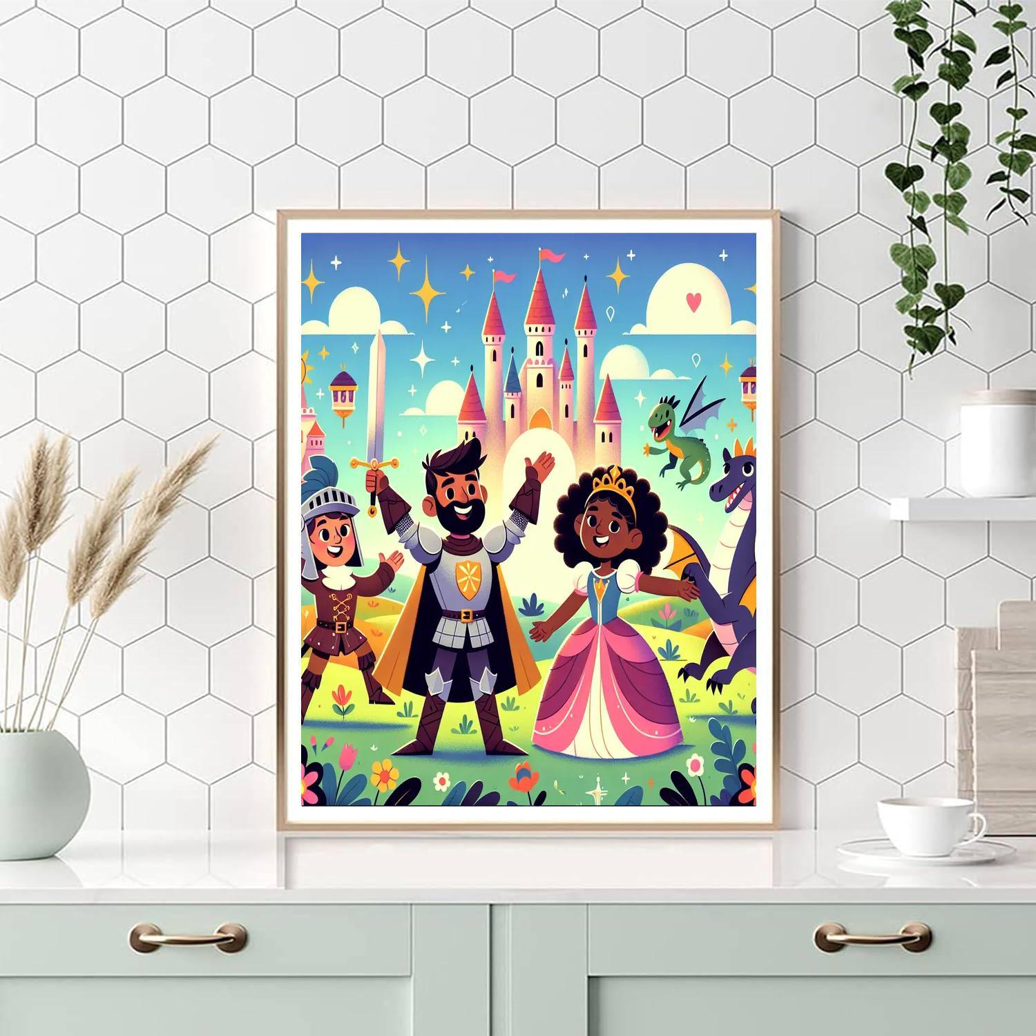 Fantasy World Of Adventures Paint By Numbers