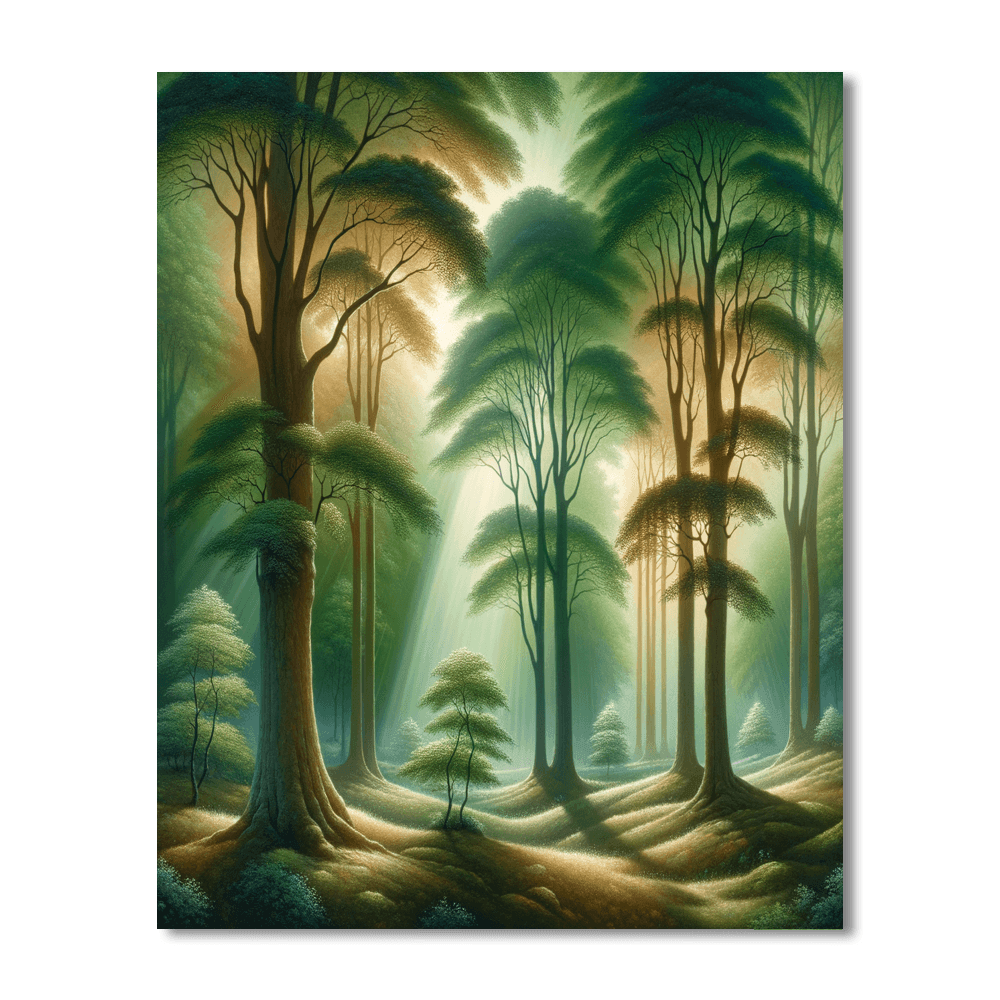 Forest Whispers Paint By Numbers Kits