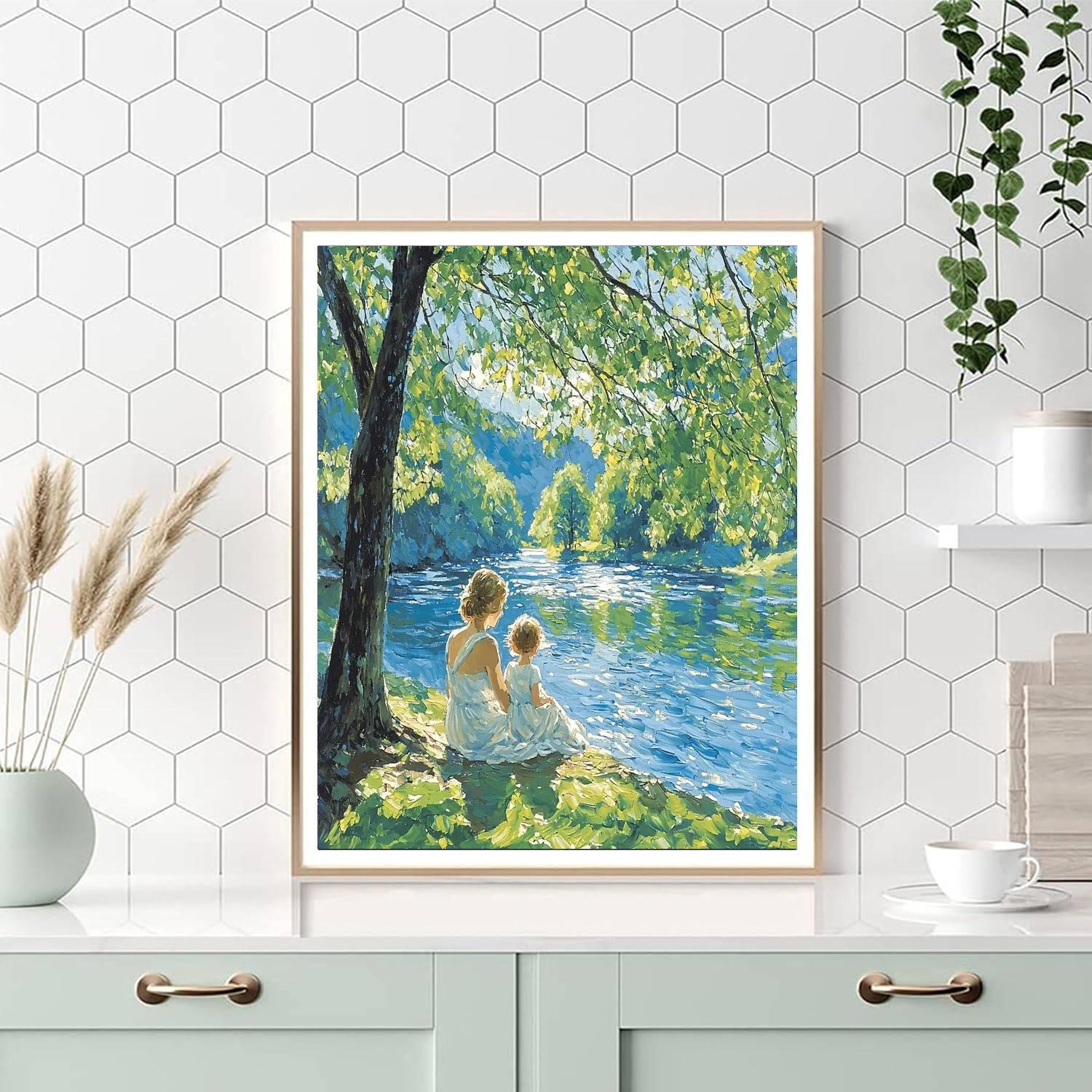 Riverbank Reverie Paint By Numbers Kits