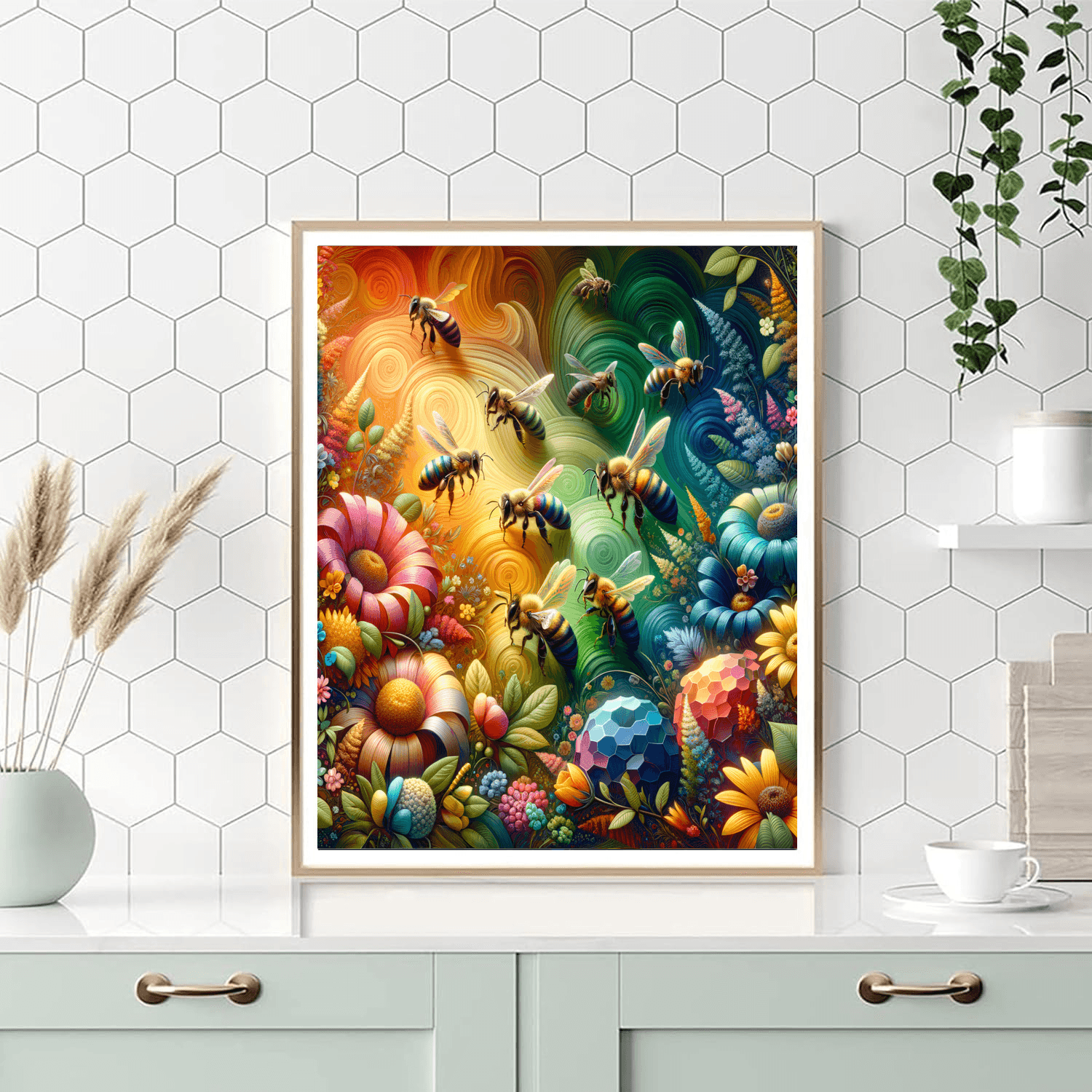 Bee Harmony Paint By Color