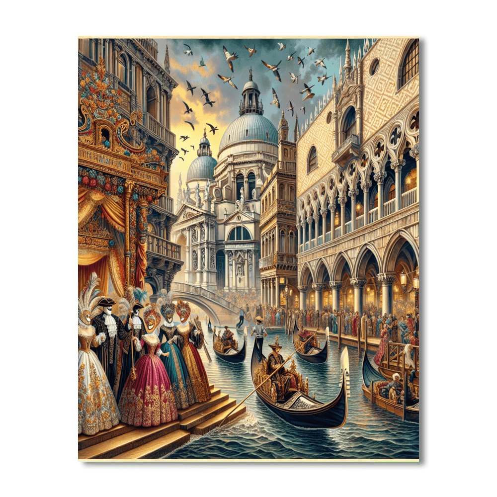 Carnevale Di Venezia - Venice Paint By Numbers