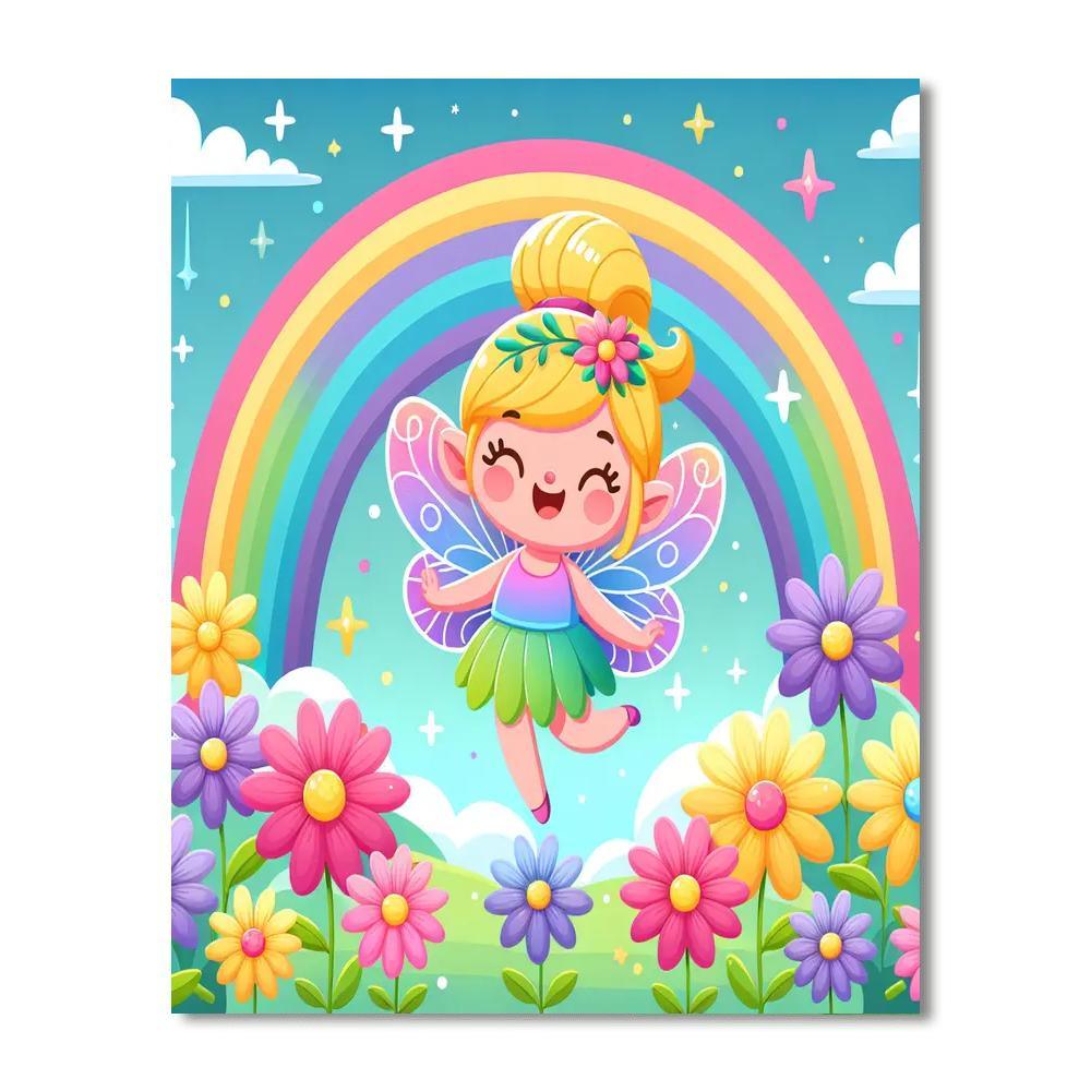Fantasy Fairy Paint By Color