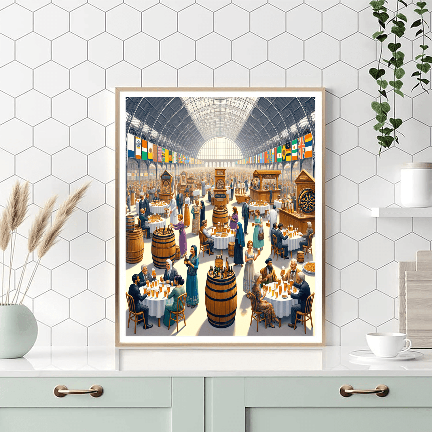 The Great British Beer Festival - London, Uk Paint By Number