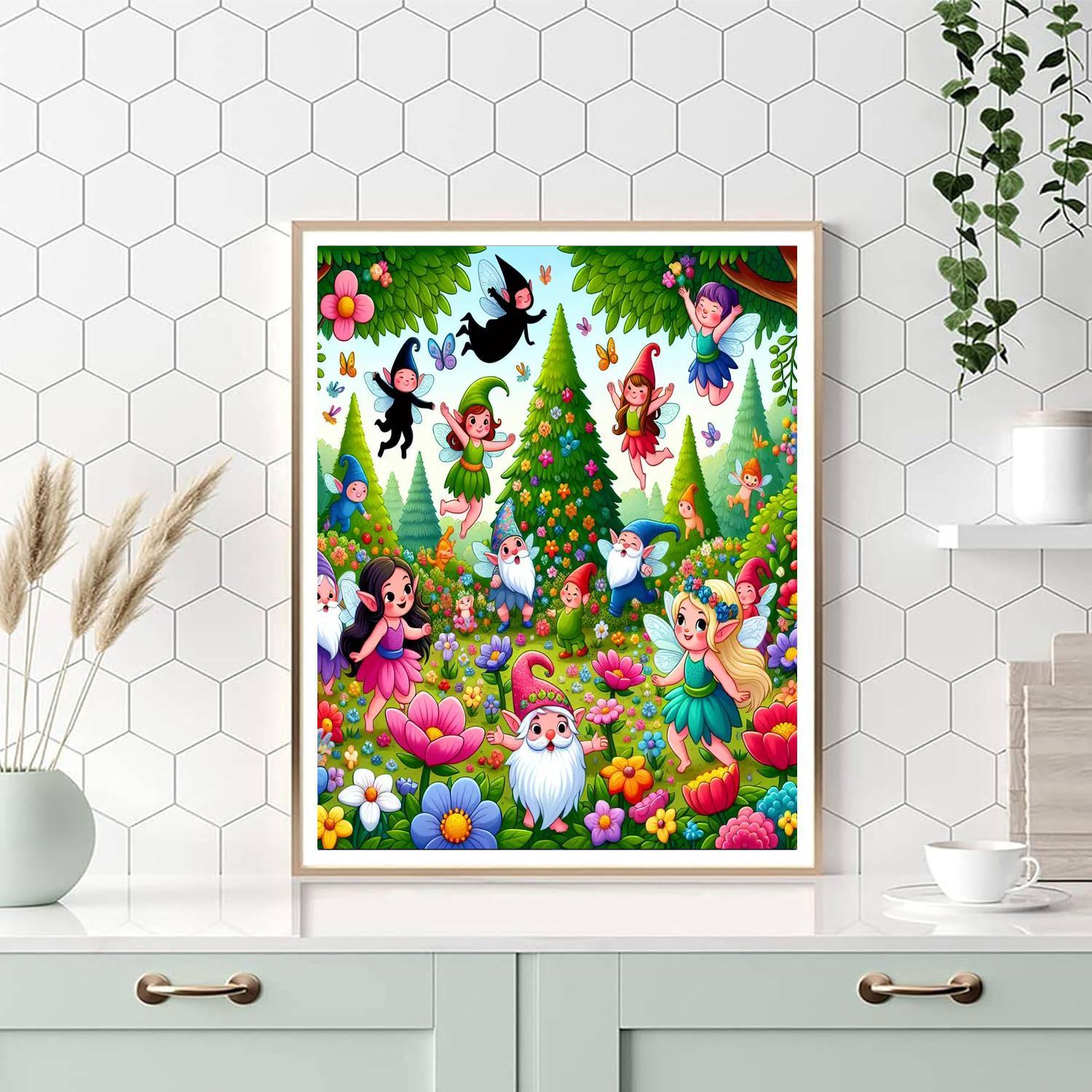 Journey To The Enchanted Forest Painting By Numbers Kit