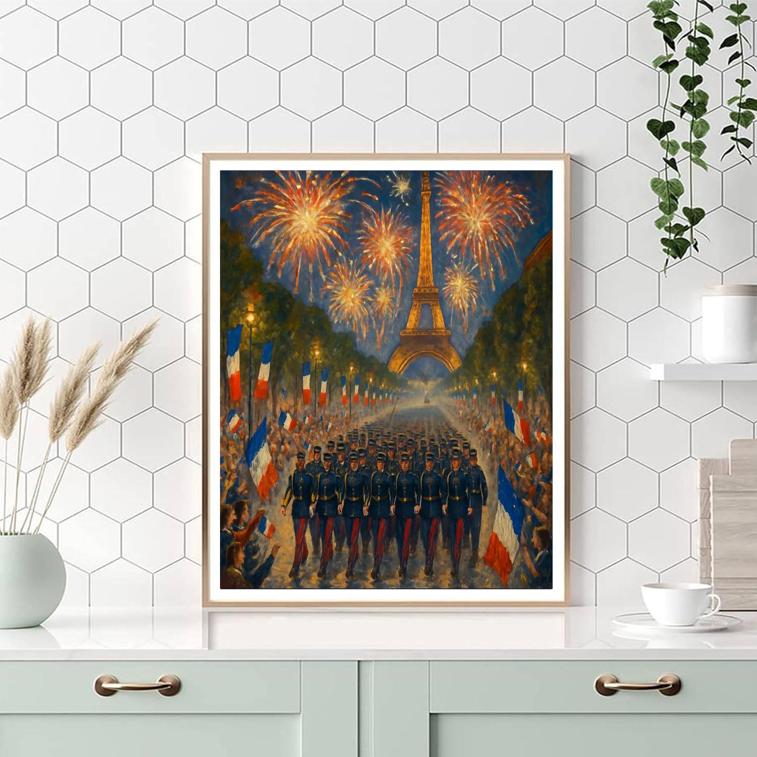 Fête Nationale Paint By Numbers Kits
