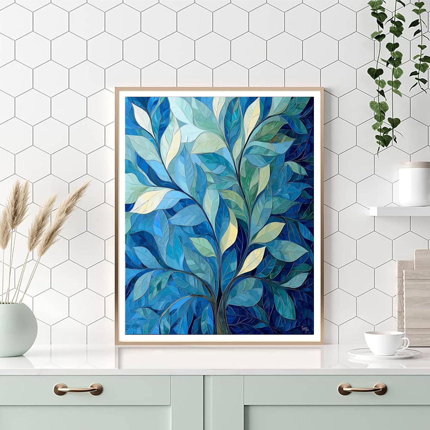 Michelangelo Inspired Harmonious Elements  Paint By Numbers