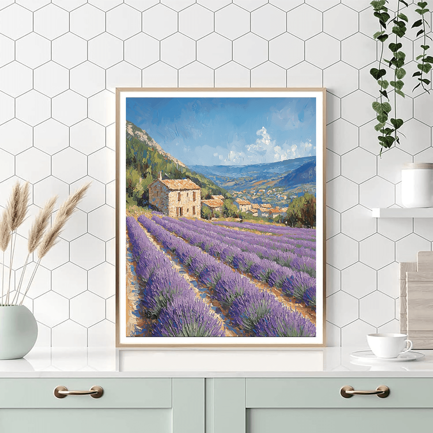Lavender Fields - Provence Paint By Numbers