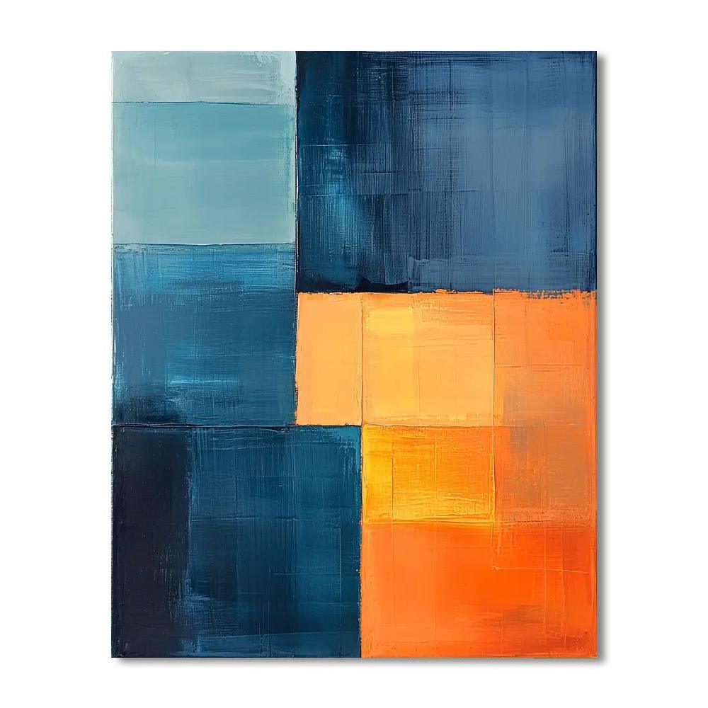 Mark Rothko Inspired Ethereal Dimensions  Numbered Painting Kits