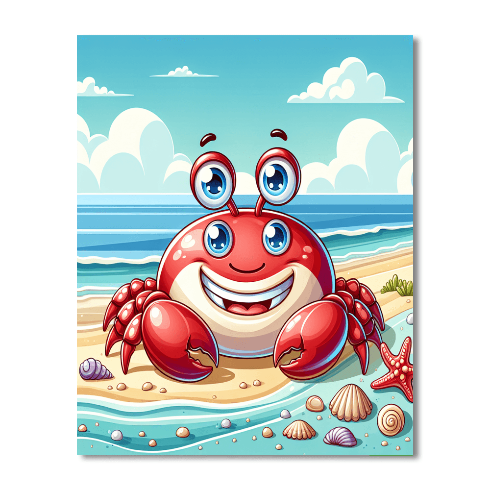 Clever Crab Paint By Color