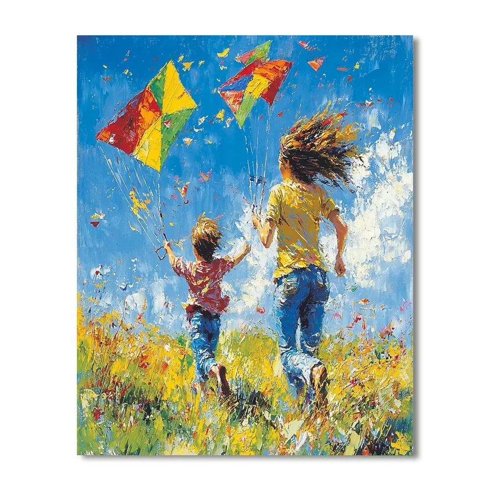 Together We Fly Number Painting