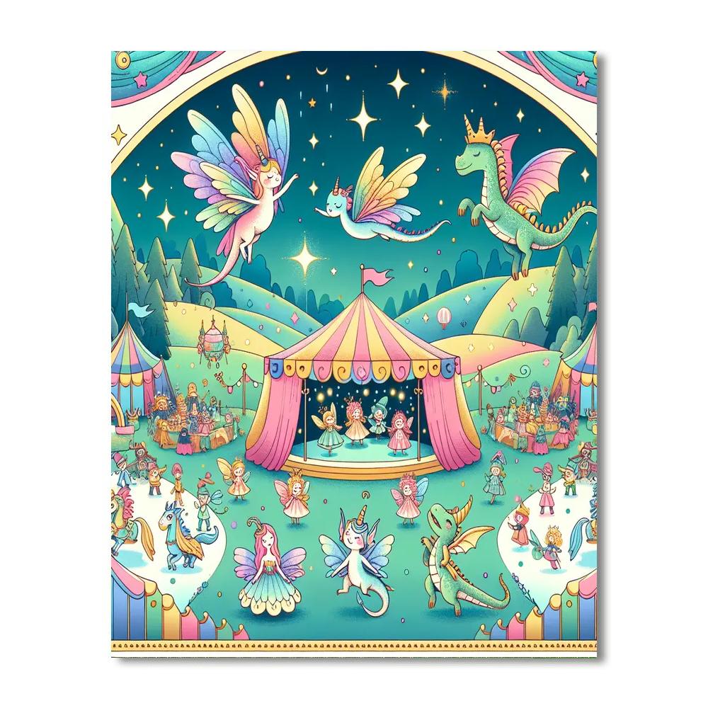 Festival Of Fantasy Numbered Painting Kits