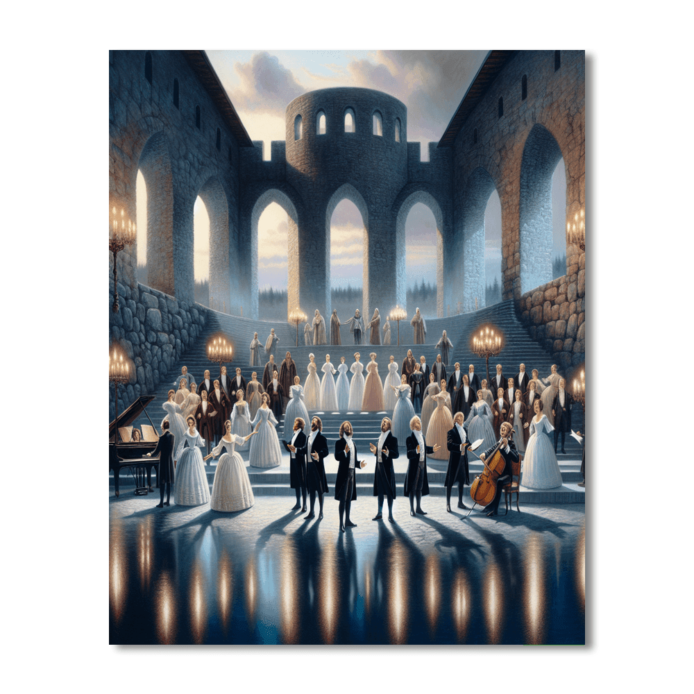 Savonlinna Opera Festival - Savonlinna, Finland Paint By Color