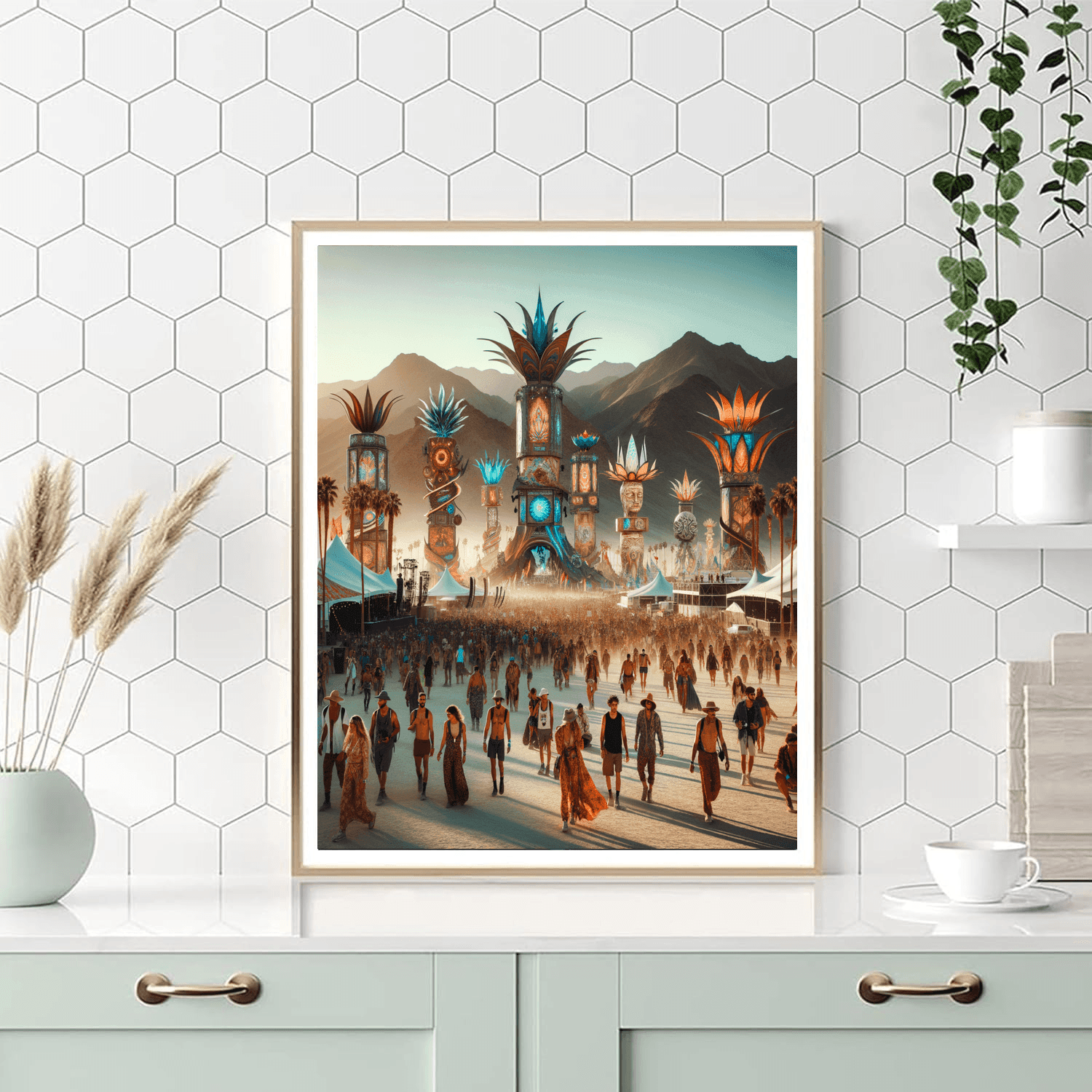 Coachella Valley Music And Arts Festival - California, Usa Paint By Number