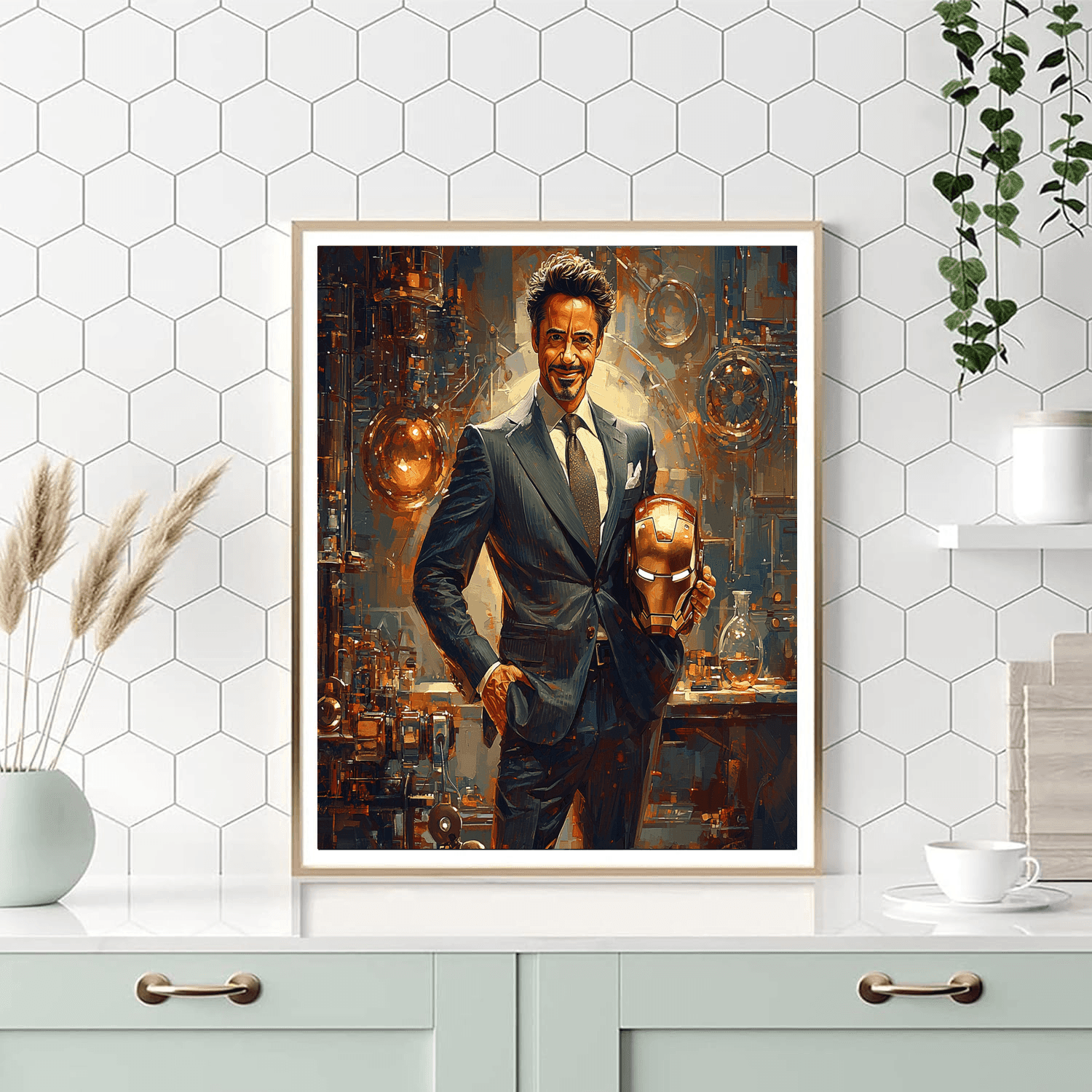 Robert Downey Jr.: The Genius Behind Iron Man's Armor Paint By Color