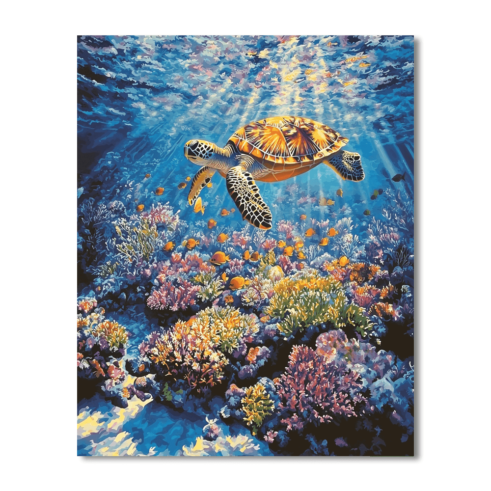 Great Barrier Reef - Queensland Paint By Numbers