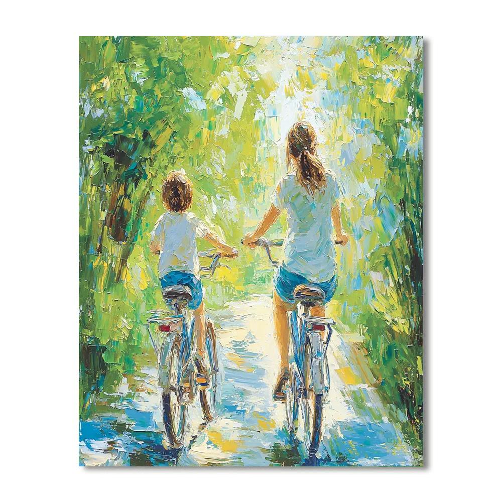 Embrace The Adventure Number Painting