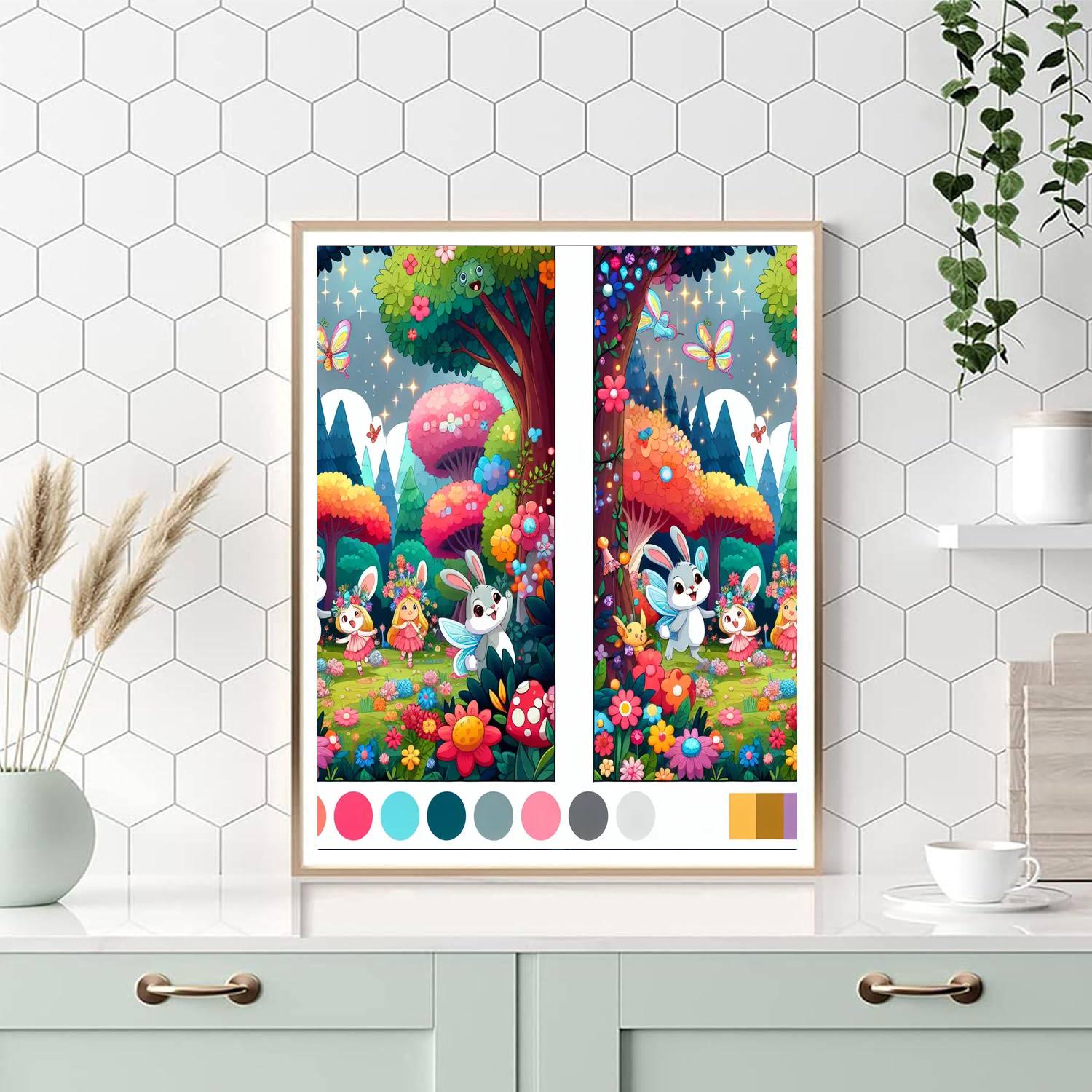 Enchanted Forest Exploration Paint By Numbers Kits