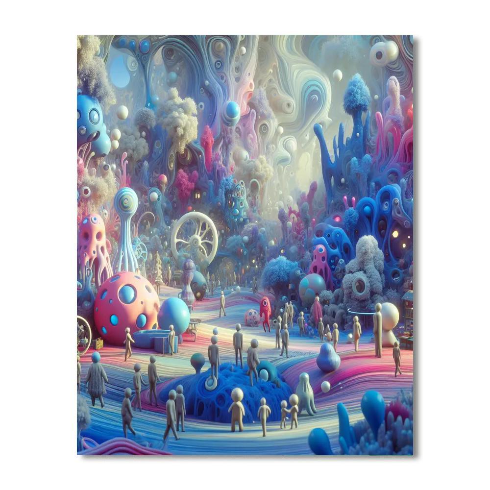 Alice's Curious Dream Paint By Numbers Kits