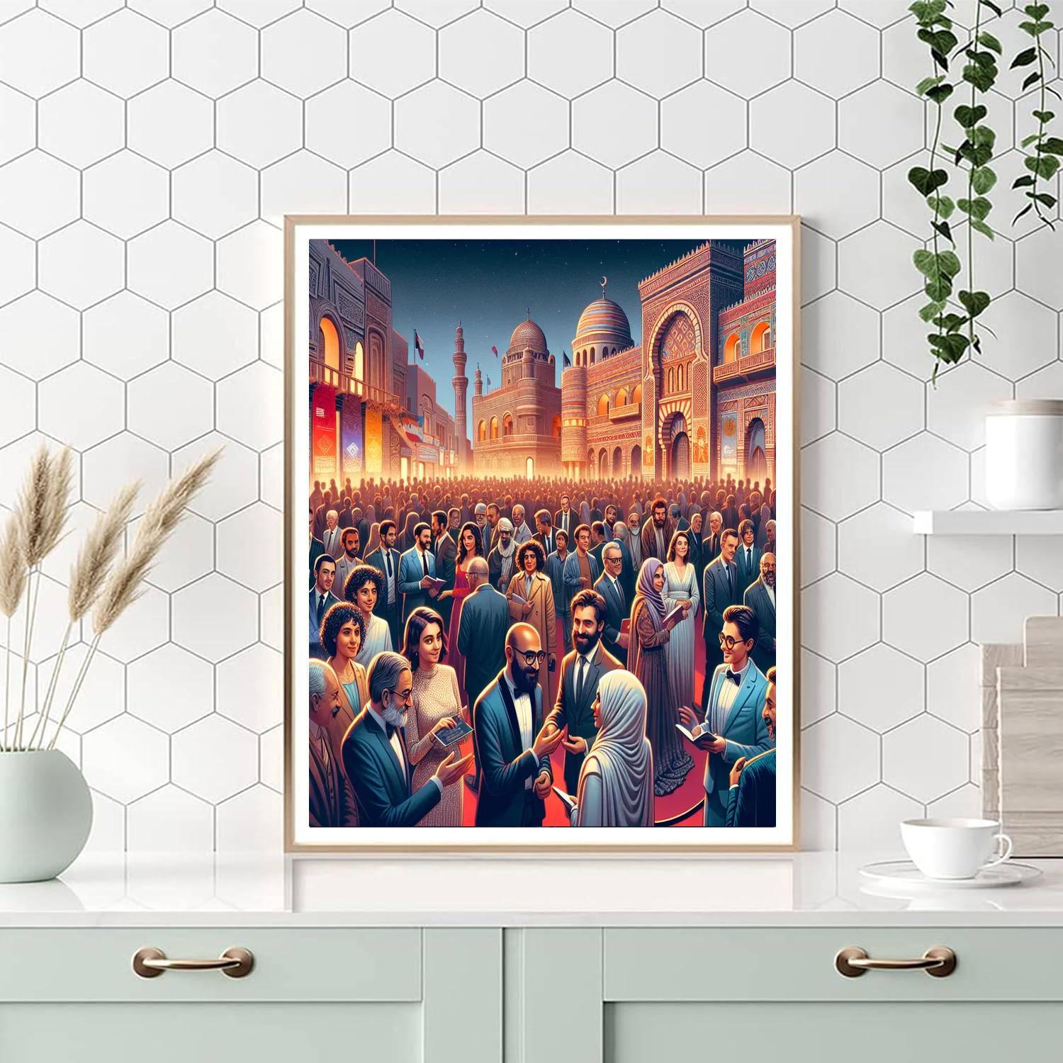 Cairo International Film Festival - Egypt DIY Paint By Numbers