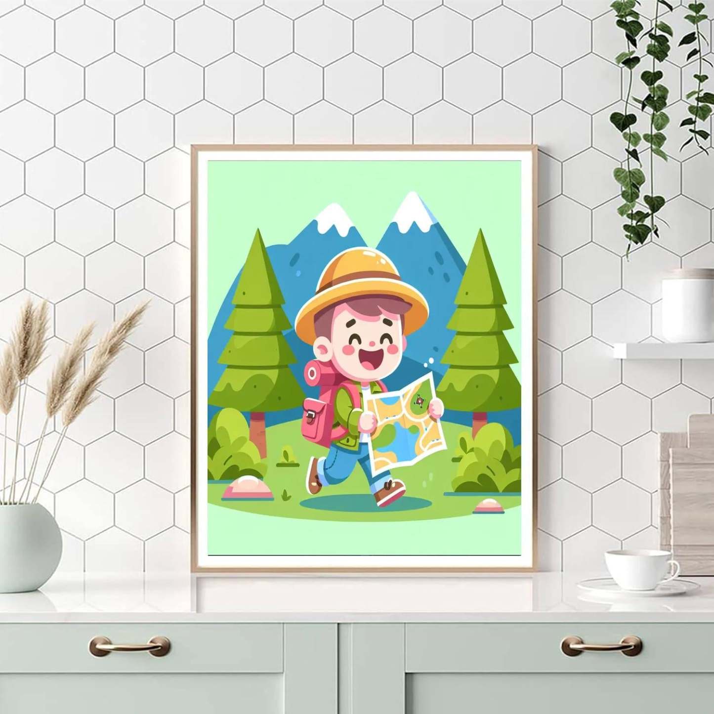 Exploring Explorer DIY Paint By Numbers