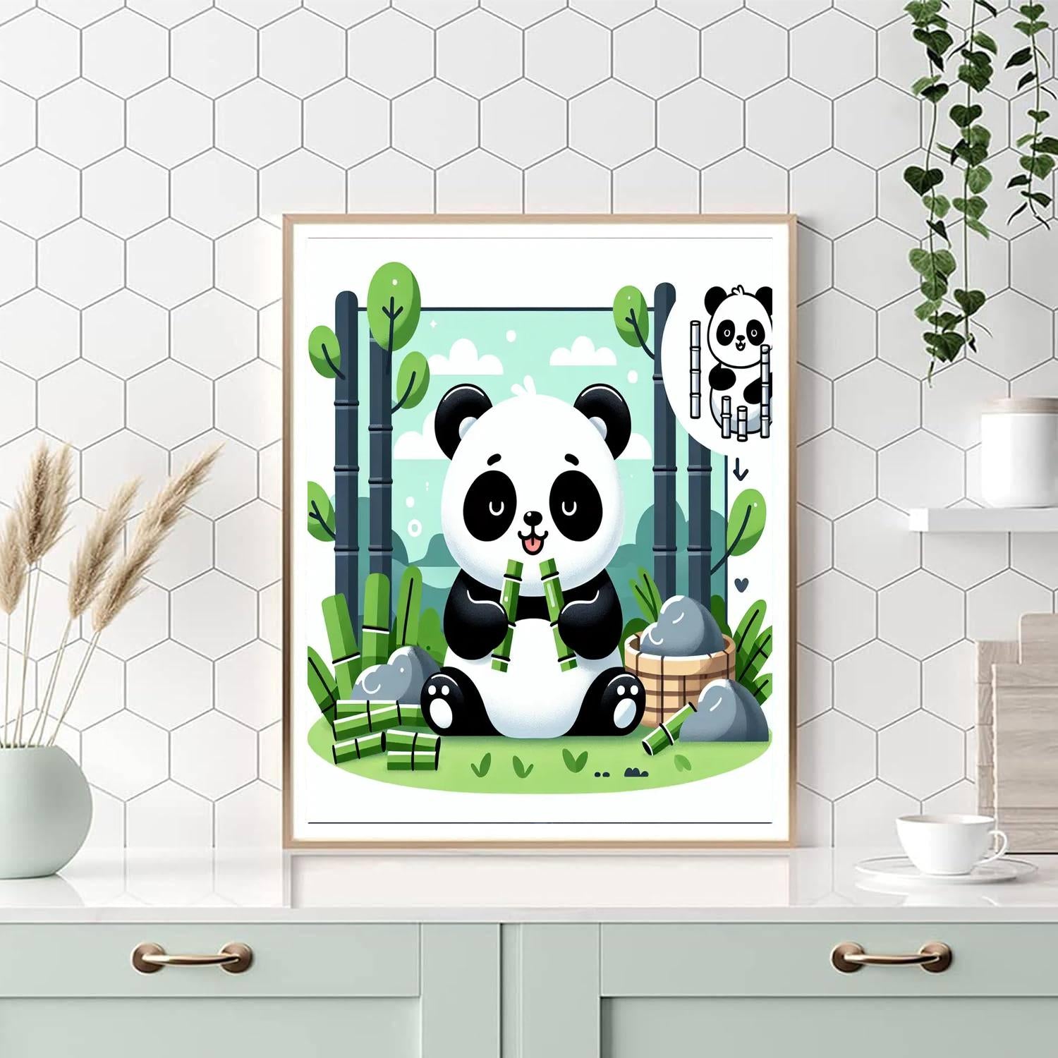 Petite Pandas Numbered Painting Kits