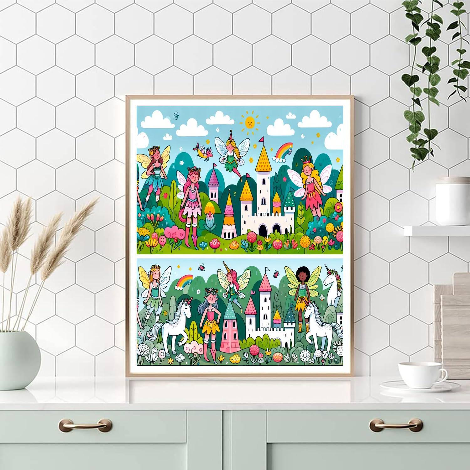 Adventure In The Fairy Kingdom Paint By Number