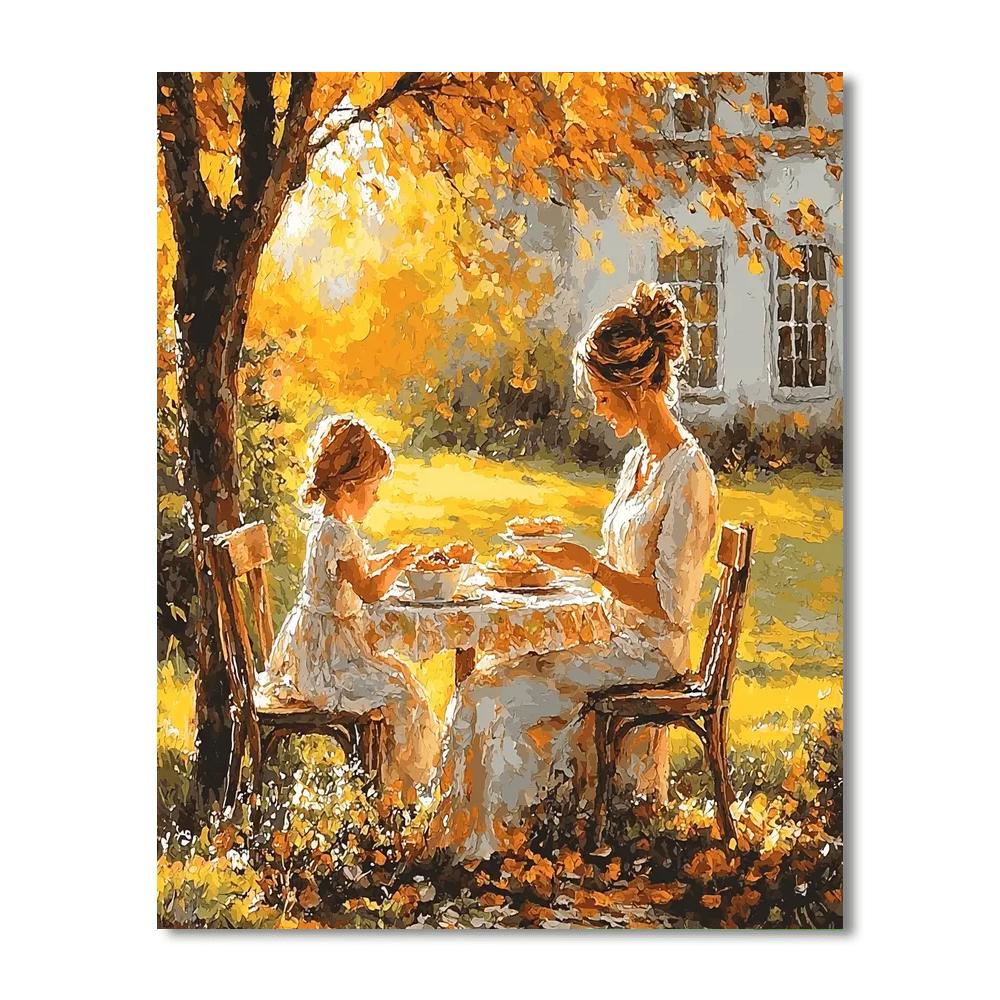 Tender Morning Moments DIY Paint By Numbers