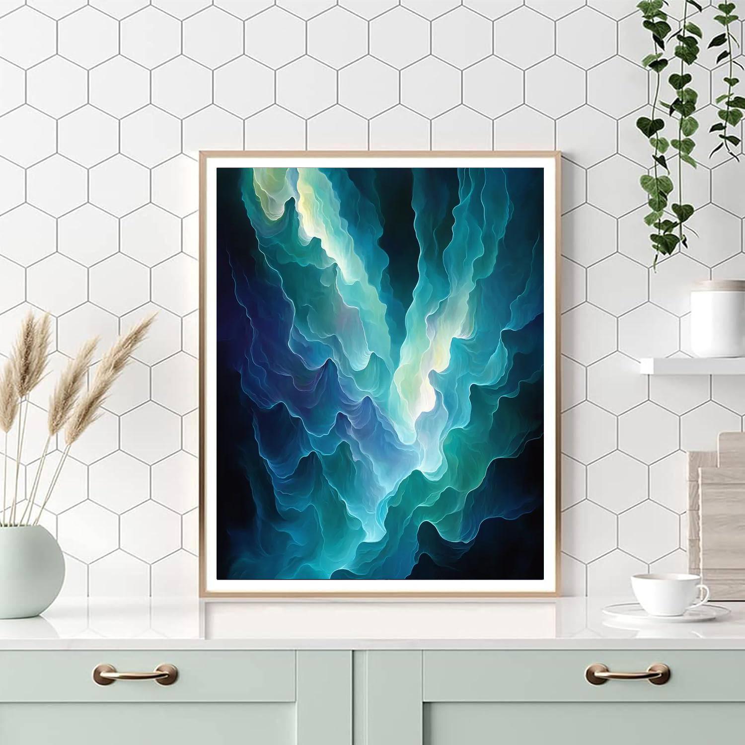 Michelangelo Inspired Mystical Auras  Paint By Number