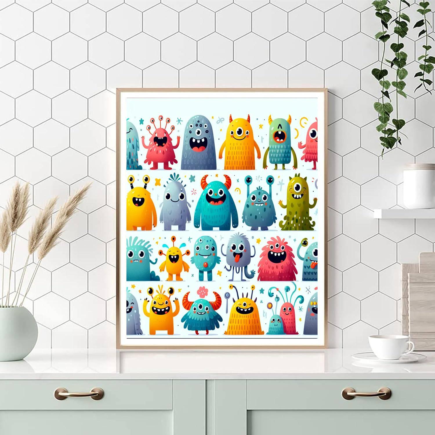 Kooky Monster Mash Paint By Number