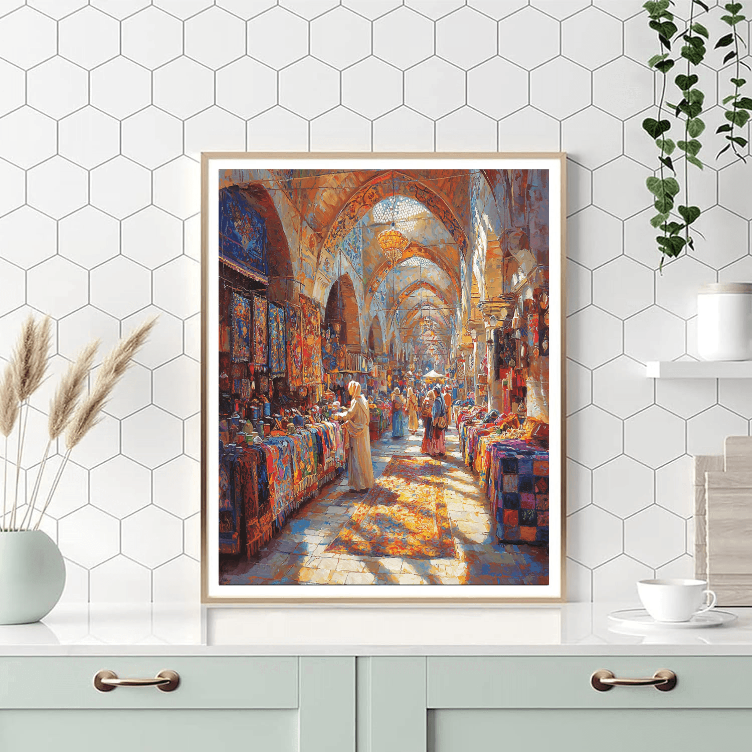 Grand Bazaar - Istanbul Numbered Painting Kits