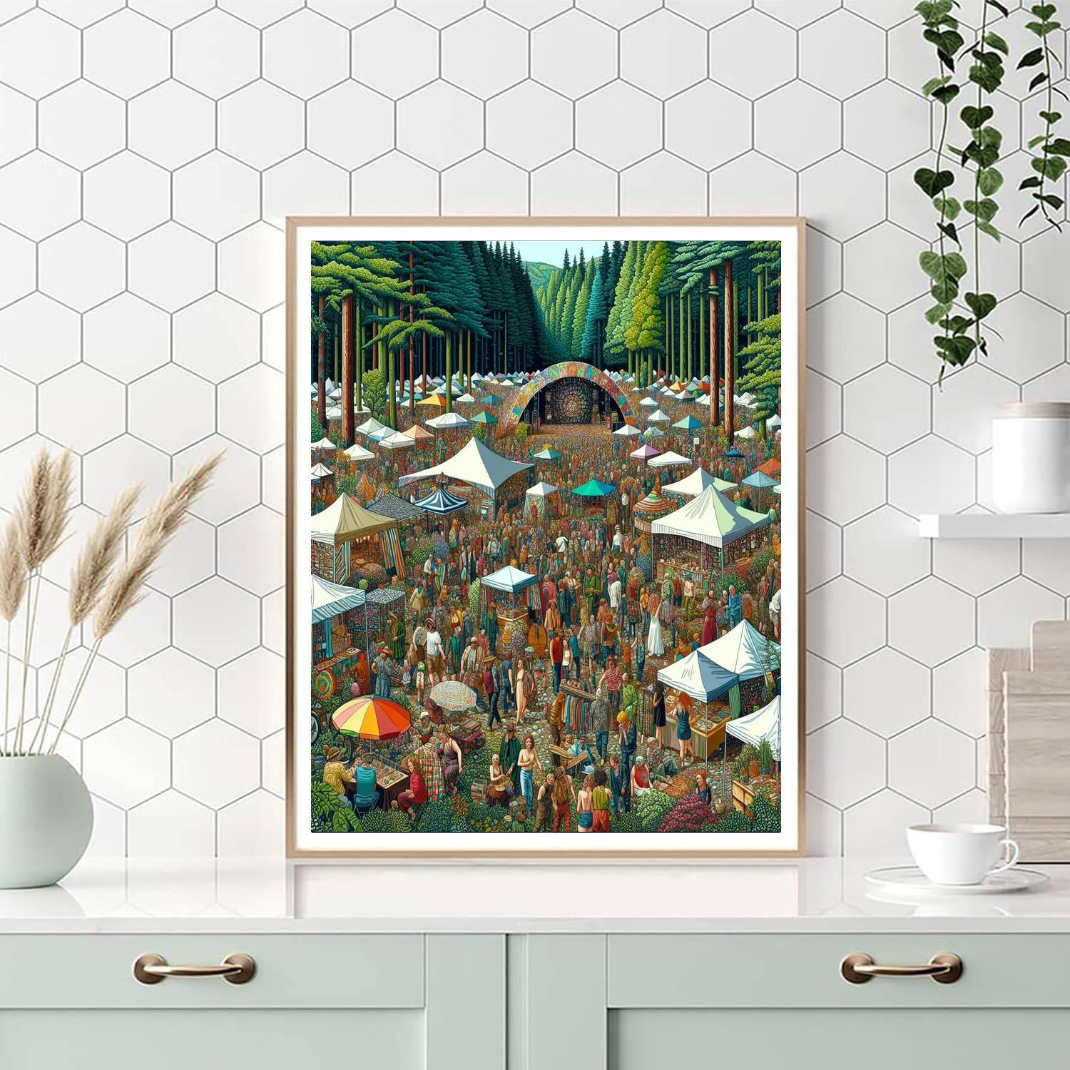Oregon Country Fair - Usa Paint By Numbers Art