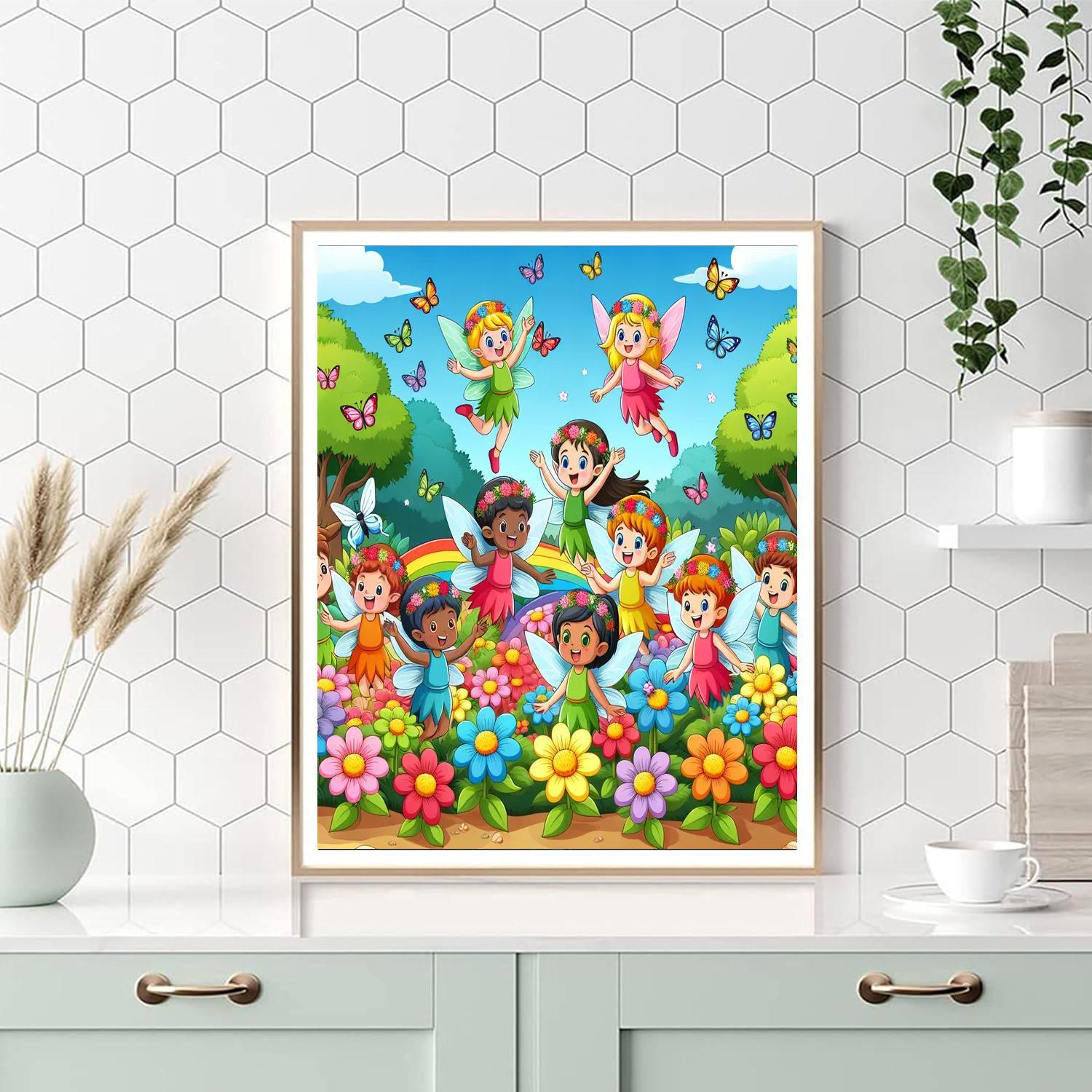 Magical Garden Of Fairies Paint By Number