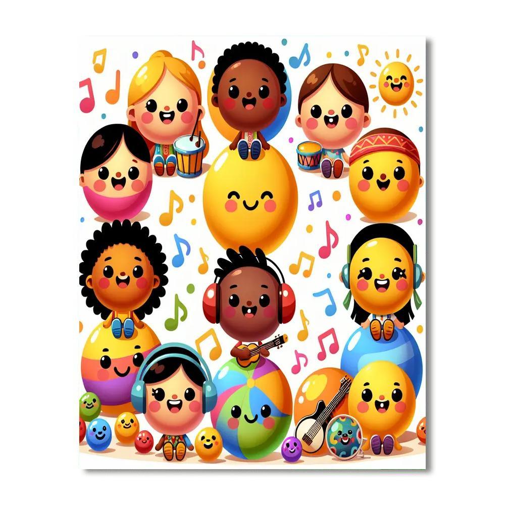 Magical Melody Painting Number Kit